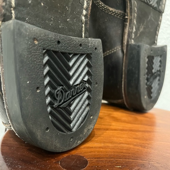 Danner Jack Hummus size 12 brown leather lace up boot. Old school. Vintage. - Picture 4 of 5